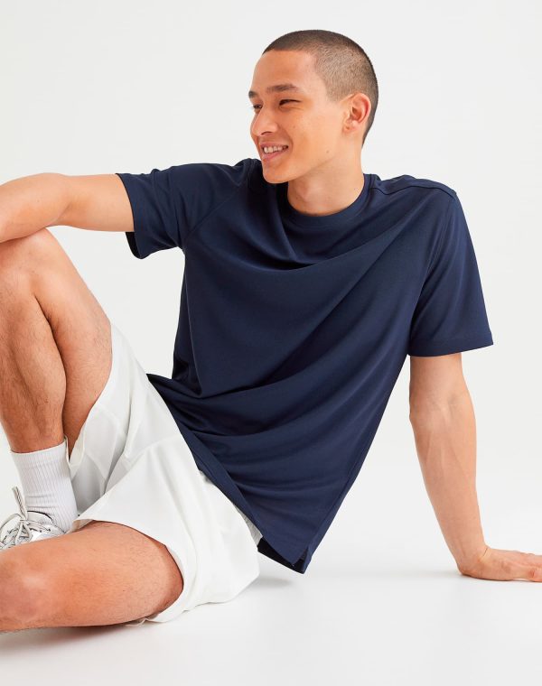 Regular Fit Short-Sleeved Sports Top