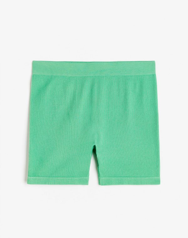 Ribbed Seamless Cycling Shorts - Image 3